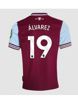 West Ham United Edson Alvarez #19 Heimtrikot 2024-25 Kurzarm